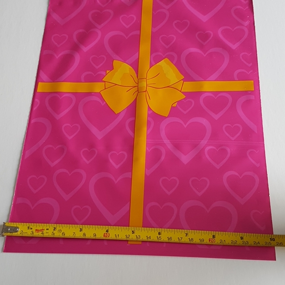 25 pcs Pink Heart Poly Mailers 10"x13" inches - Picture 4 of 7